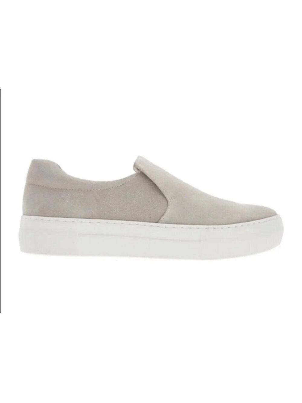 J/slides NYC suede Attire Platform Slip On Sneakers Size 9